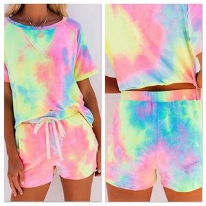 Tie Dye Shorts Sizes S M and XL NWT